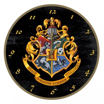 Harry Potter Clock (Colorful Crest)