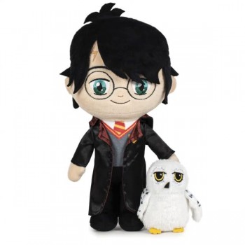 Λούτρινο Harry Potter Gryffindor Harry With Hedwig  29cm