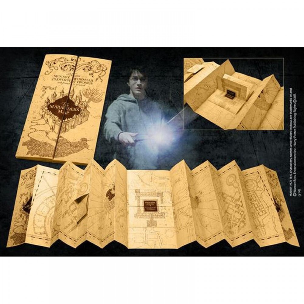 Harry Potter Marauder's Map Πραγματική Replica