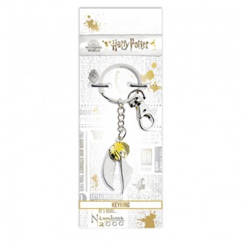 Harry Potter Golden Snitch Μεταλλικό Μπρελόκ