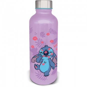 Disney Stitch palms and kisses μεταλλικό μπουκάλι 755 ml