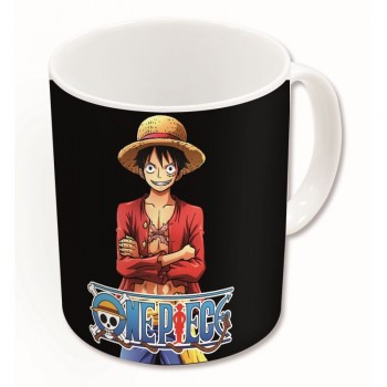 Κούπα One Piece Colour changing Monkey D. Luffy - Map 325 ml