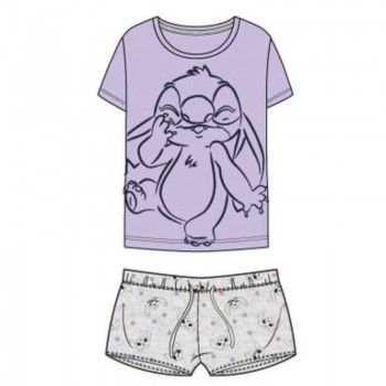 Disney Stitch Purple Πυτζάμες Ενηλίκων