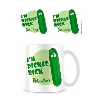 Pickle Rick Κούπα Κεραμική Λευκή 315ml