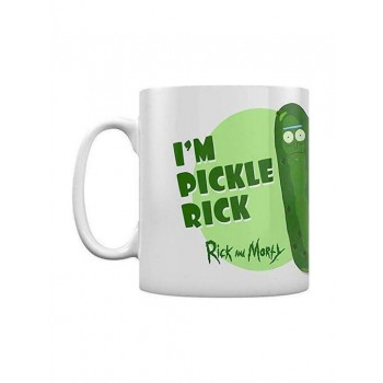 Pickle Rick Κούπα Κεραμική Λευκή 315ml