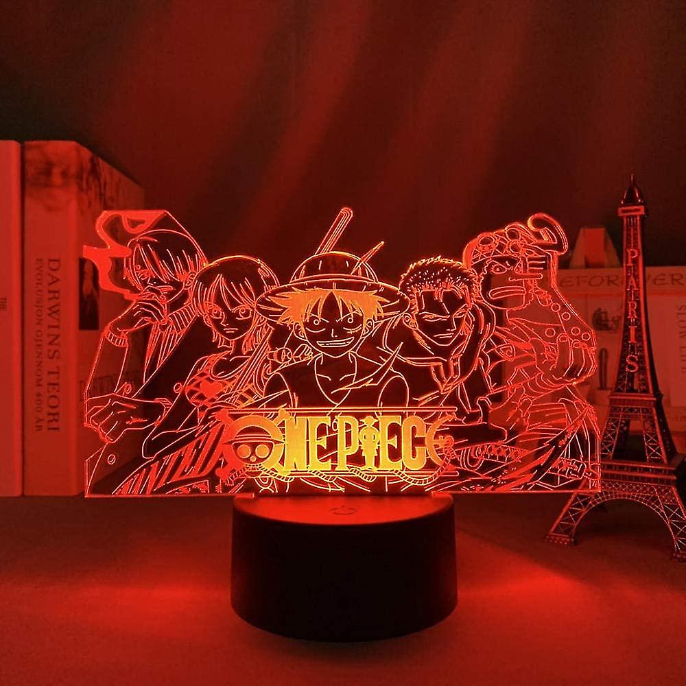 LED 3D Φωτιστικό Illusion Led One Piece Team