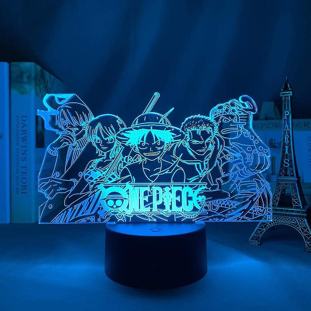LED 3D Φωτιστικό Illusion Led One Piece Team