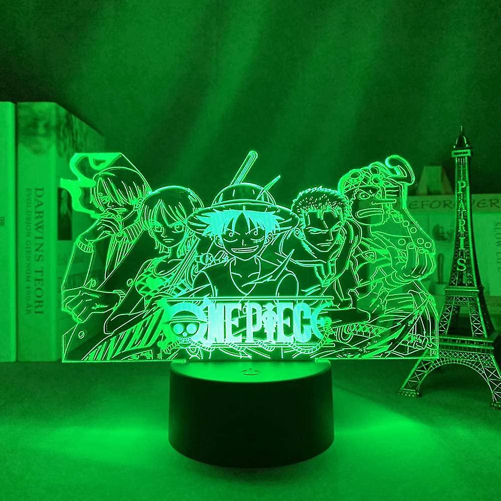 LED 3D Φωτιστικό Illusion Led One Piece Team