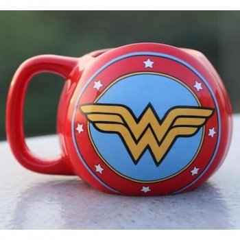 DC Comics Wonder Woman – Shield Κούπα Κεραμική Κόκκινη 350ml