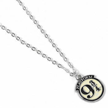 Κρεμαστό με αλυσίδα-Κολιέ Harry Potter Platform Necklace sil